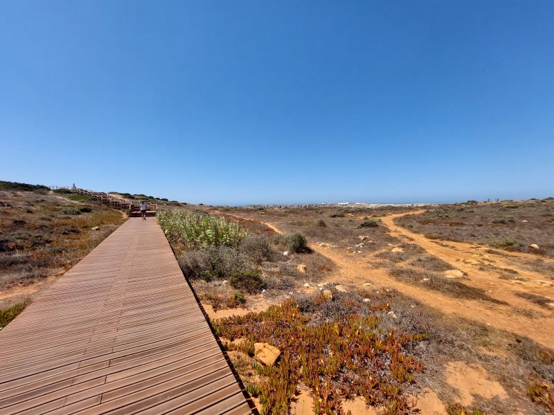 passerella ponta da Atalaia sagres trekking